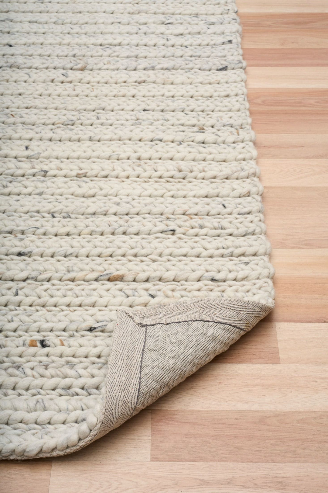 Doha Greyology BRAIRDS Pure New Zealand Wool Floor Rug