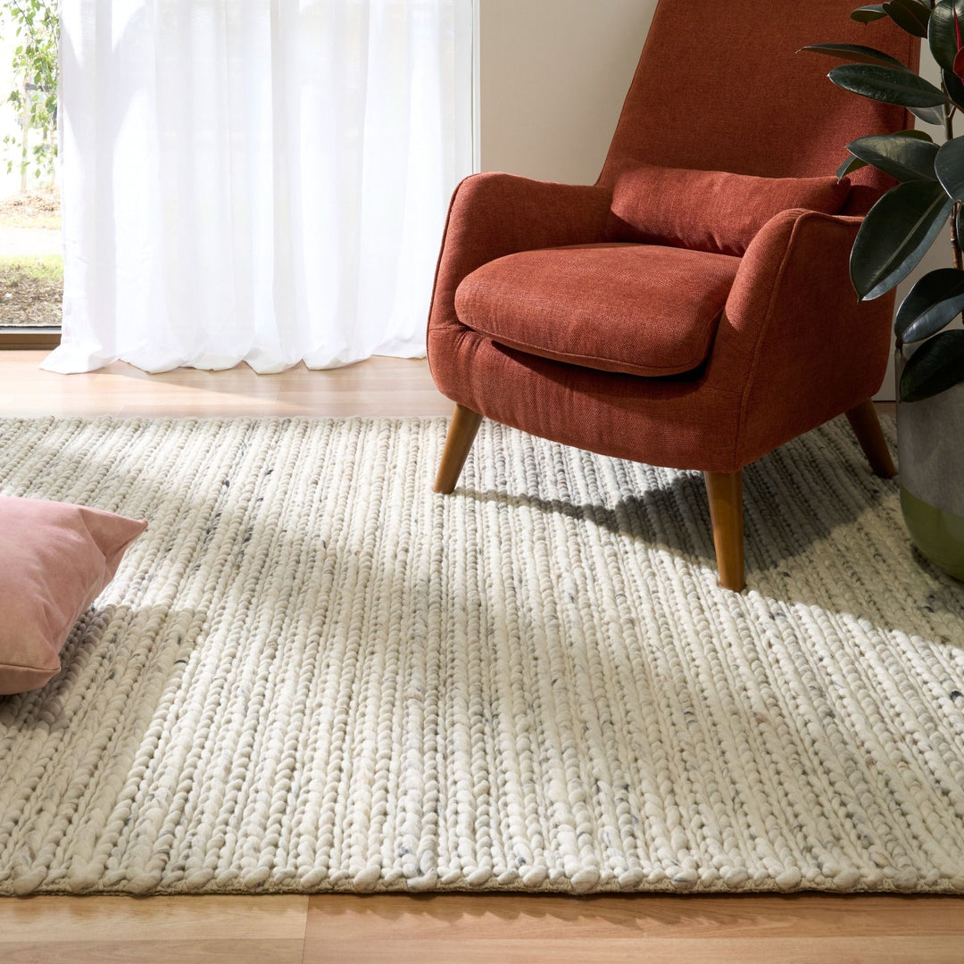Doha Greyology BRAIRDS Pure New Zealand Wool Floor Rug