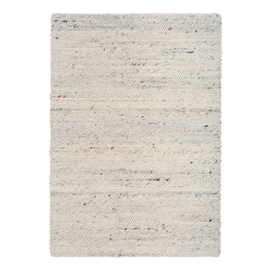 Doha Greyology LOOPS Pure New Zealand Wool Floor Rug