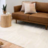 OZLAND WHITE EASY CARE FLOOR RUG