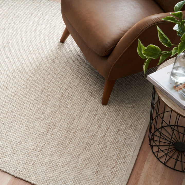 Park Lane Beige NZ Wool blend Floor rug