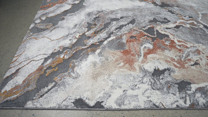 Mineral 222 Rust Rug