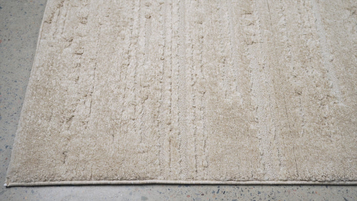 Ezra Natural easy care floor rug