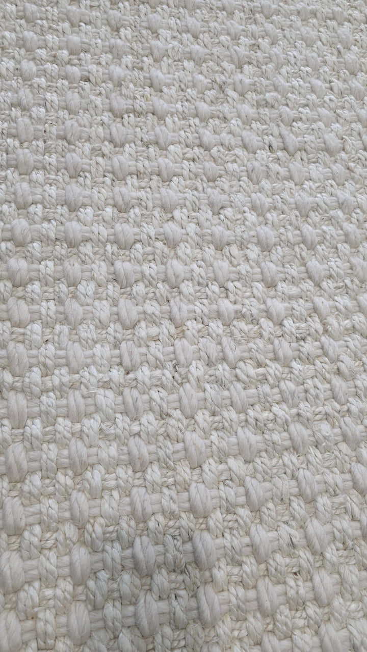 Enova Chunky wool and jute floor rug