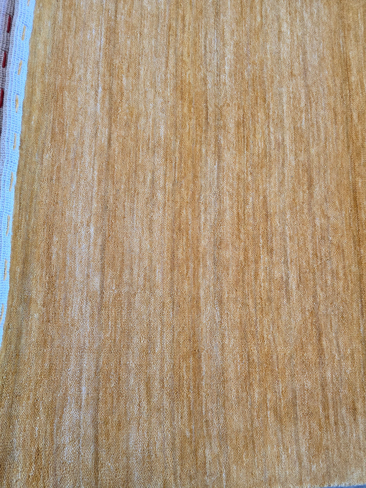 Zen handcrafted NZ Wool HONEY  Floor rug