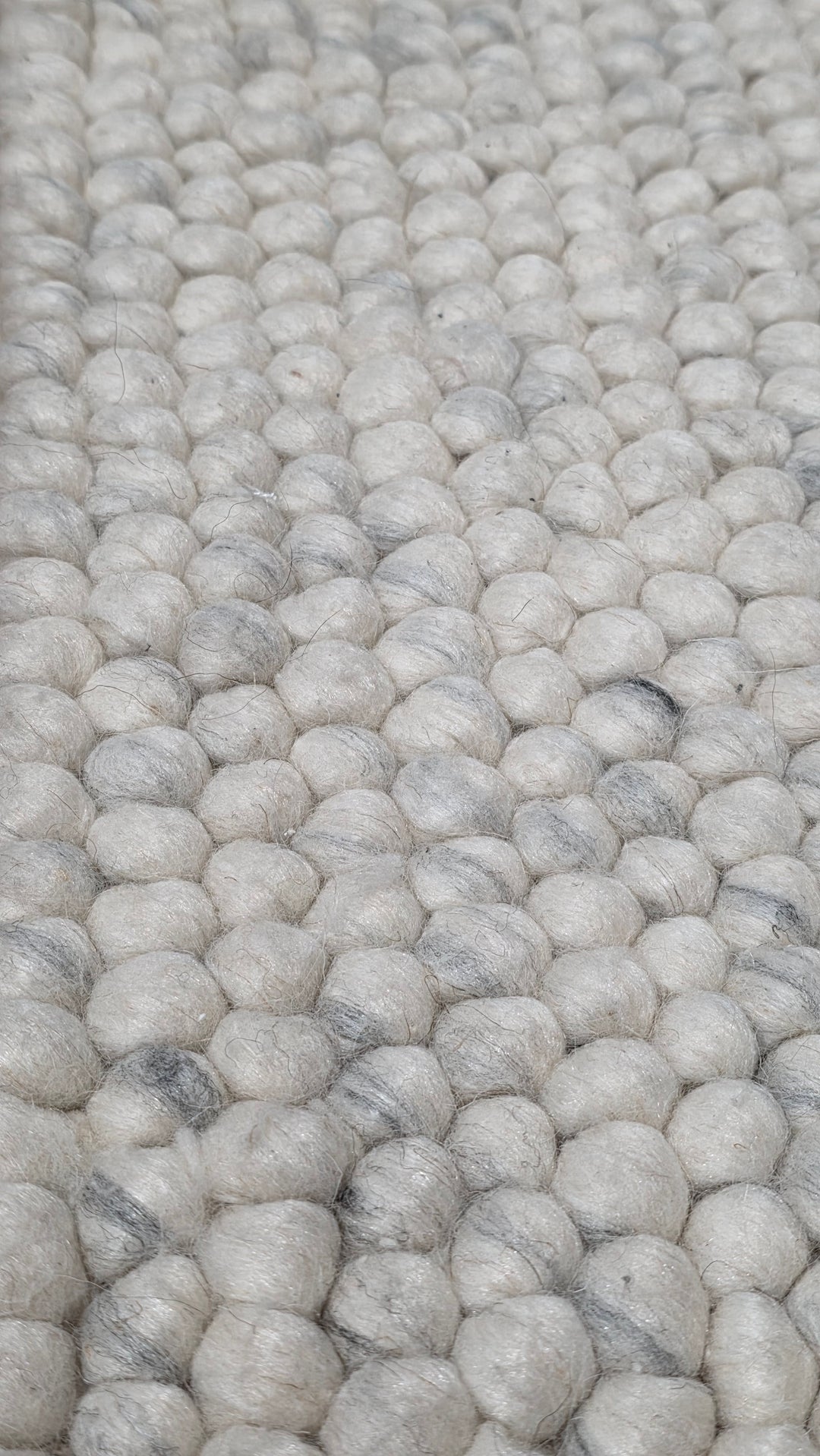 BARCELONA IVORY PURE NZ WOOL HAND WOVEN FLOOR RUG