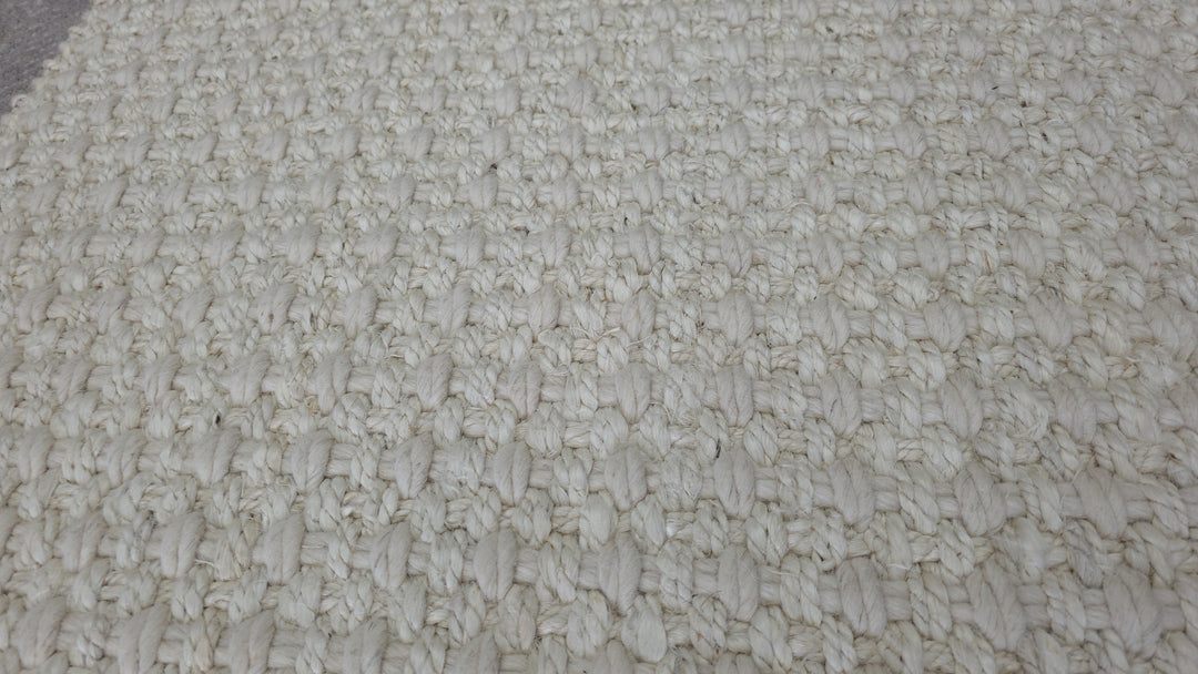 Enova Chunky wool and jute floor rug