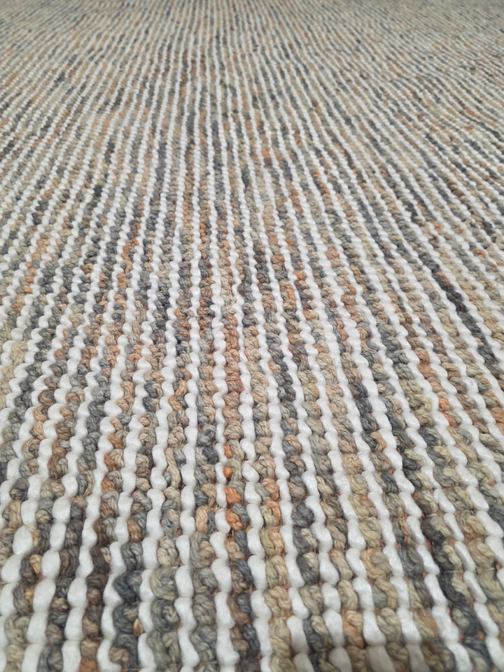 ASHLEY ORANGE Multi HAND WOVEN  FLOOR RUG