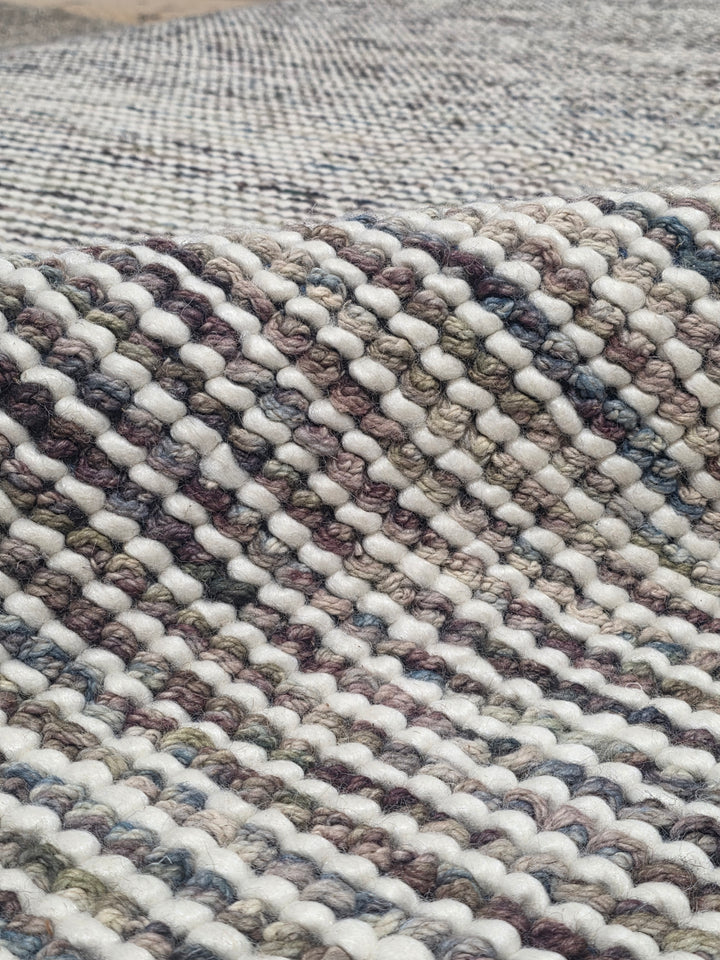 ASHLEY Beige Multi HAND WOVEN  FLOOR RUG