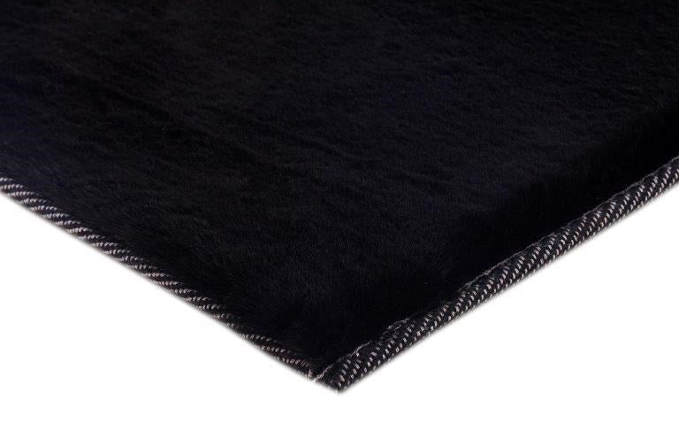 Pony SOFT TO TOUCH Black  FLOOR RUG