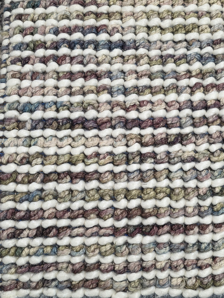 ASHLEY Beige Multi HAND WOVEN  FLOOR RUG