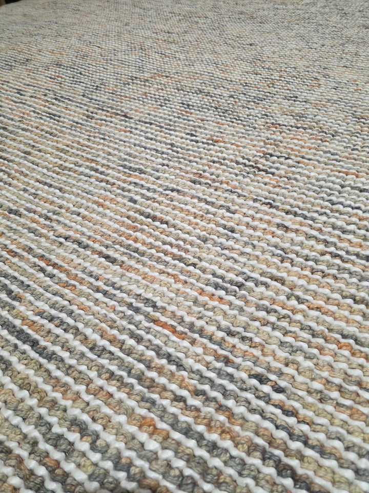 ASHLEY ORANGE Multi HAND WOVEN  FLOOR RUG