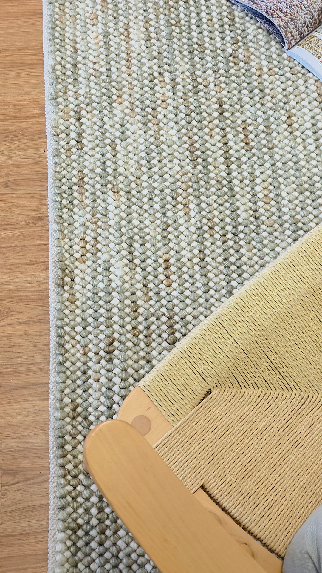 Pebbles Sage Green Rug