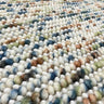 Pebbles Multi Rust hand woven Wool and Cotton floor rug