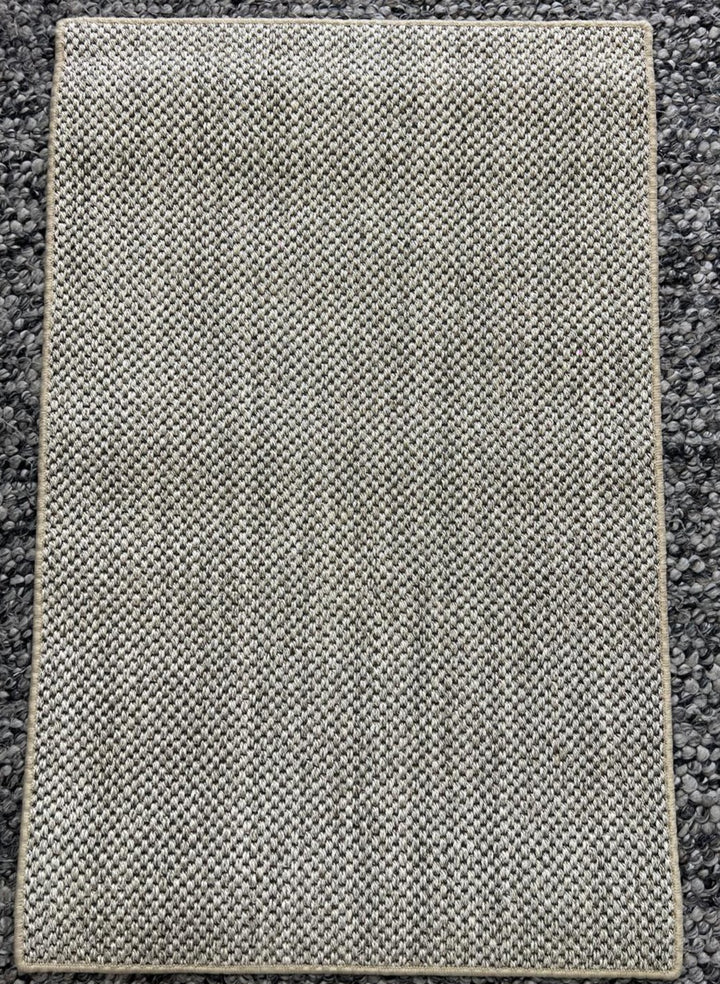 Libby Sisal Oak Floor rug with Rubber Backing
