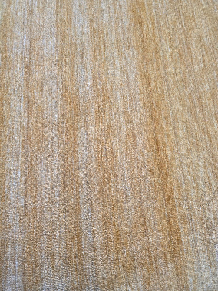 Zen handcrafted NZ Wool HONEY  Floor rug