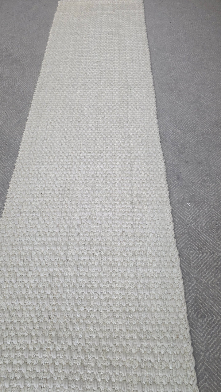 Enova Chunky wool and jute floor rug