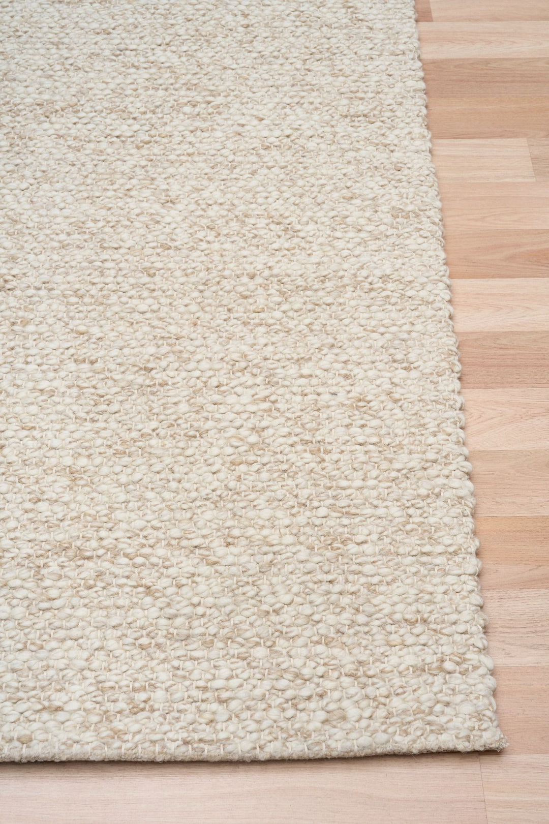 SAHAR PURE WOOL HAND WOVEN WHEAT FLOOR RUG