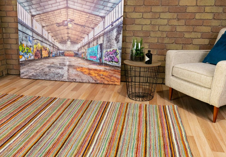 JAZZ MULTICOLOR PURE WOOL HAND MADE FLOOR RUG