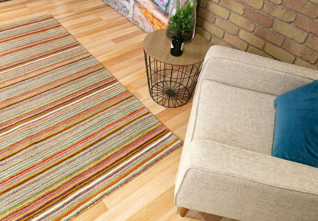 JAZZ MULTICOLOR PURE WOOL HAND MADE FLOOR RUG