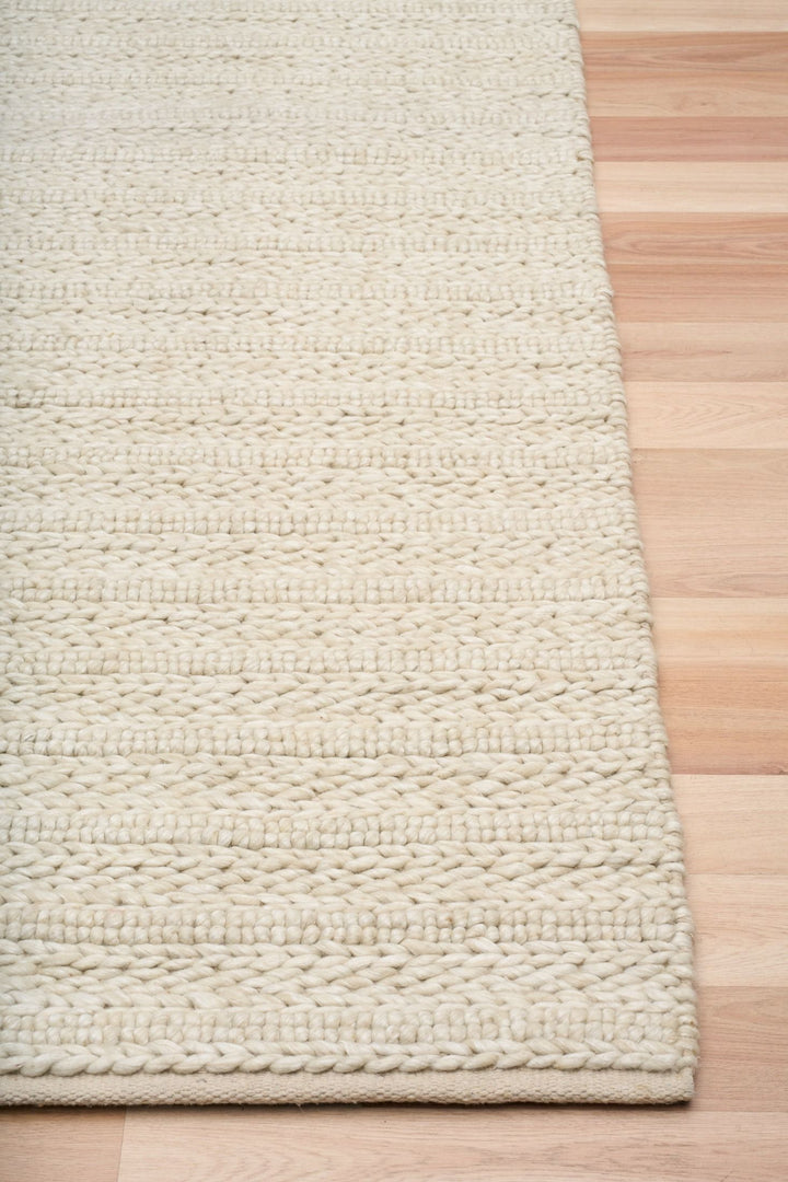 Griffin Cream Hand woven Floor Rug