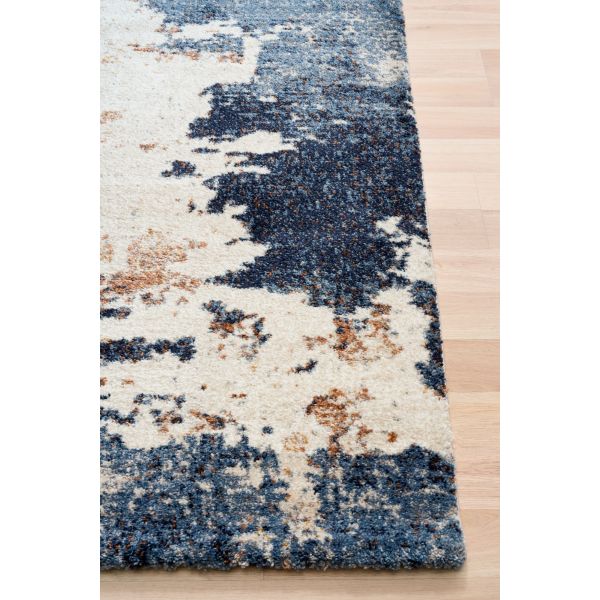 RUSTIC 3440B BLUE CREAM