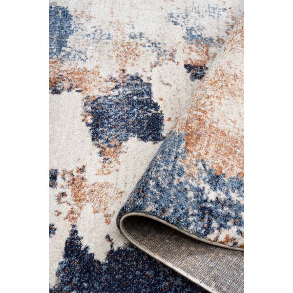 RUSTIC 3440B BLUE CREAM