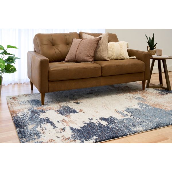 RUSTIC 3440B BLUE CREAM