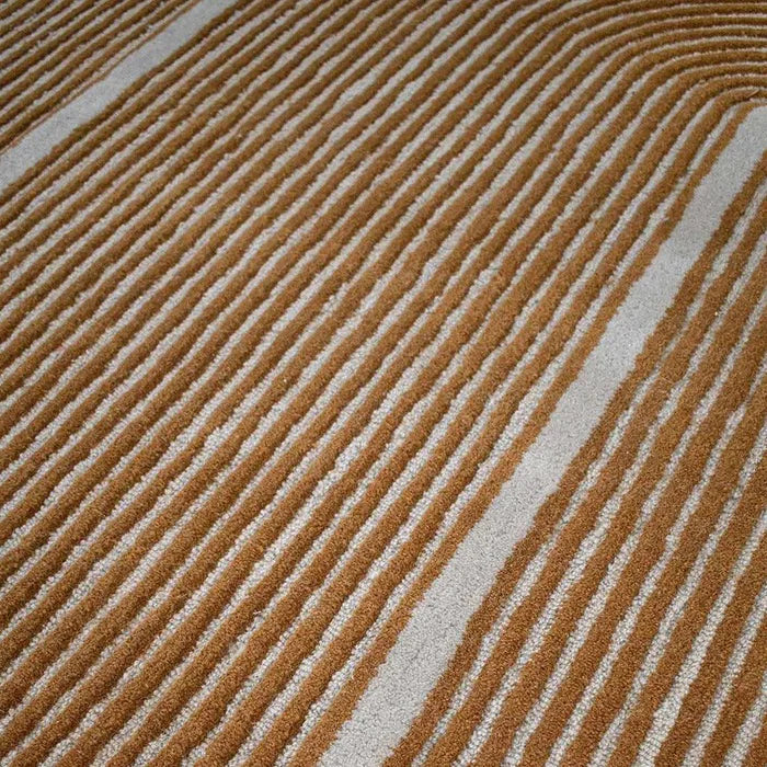 Viper Golden Hand Tufted Pure Wool Floor Rug