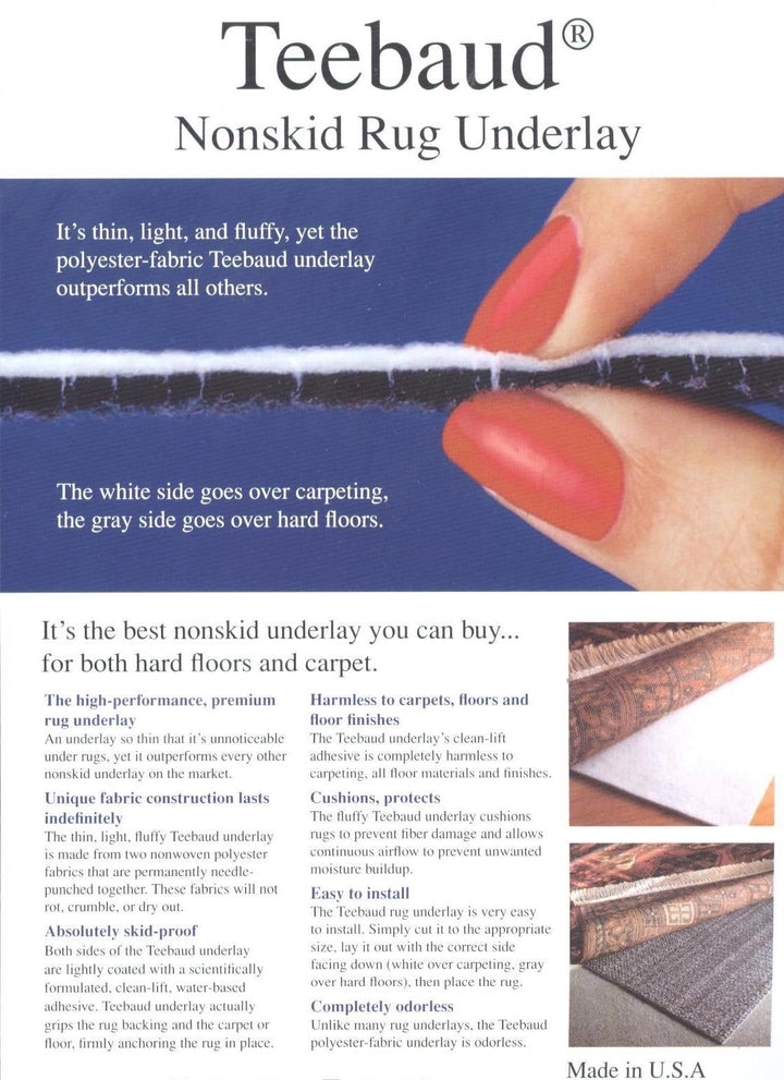 Carpet Underlay Rug stop Underlay Double Sided Multi Purpose - All Modern Design