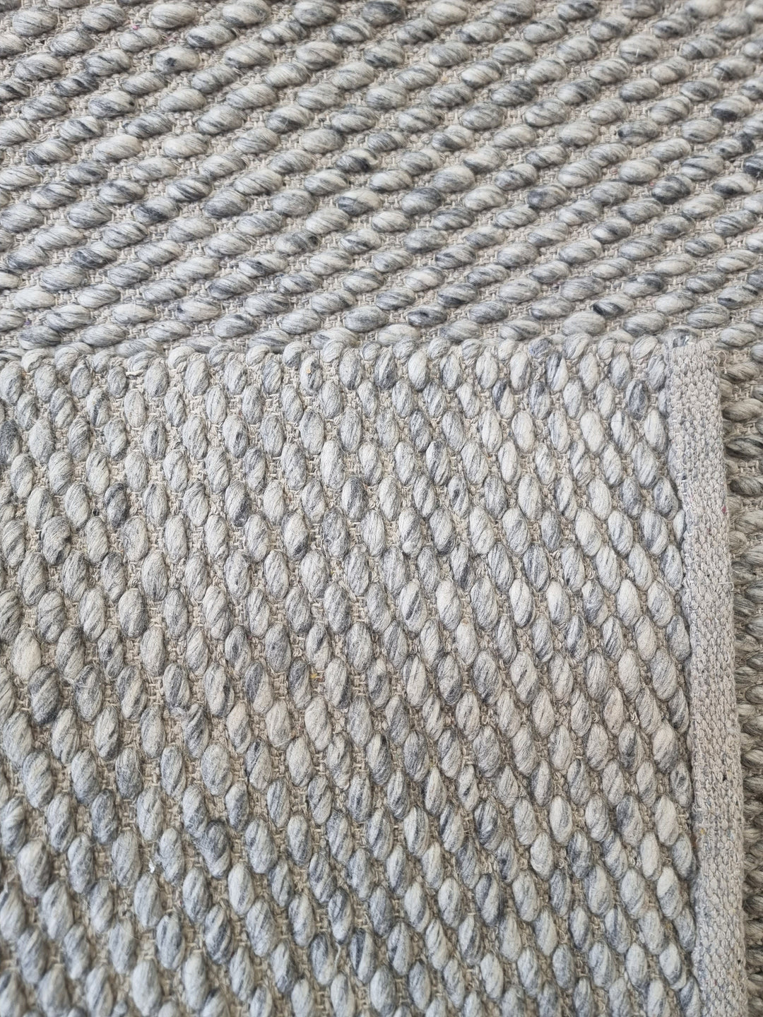 Palmas Grey HAND WOVEN FLOOR RUG