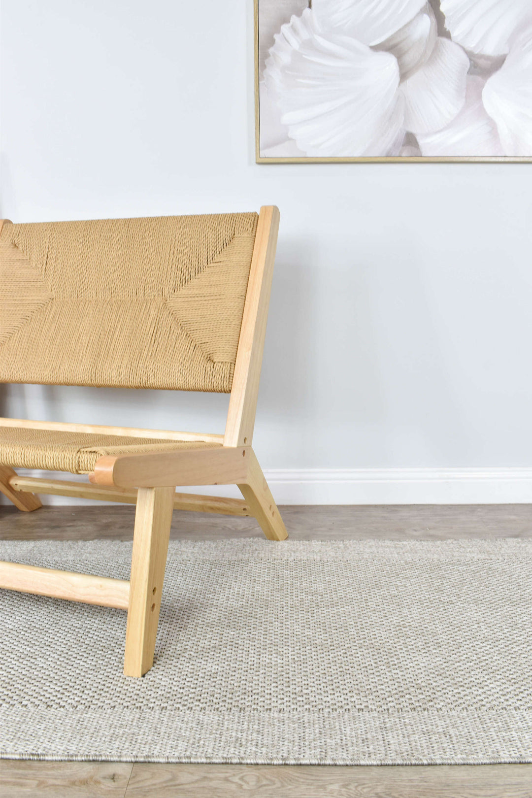 Outdoor INDOOR  WASHED GREYT 3900-37 FLOOR RUG