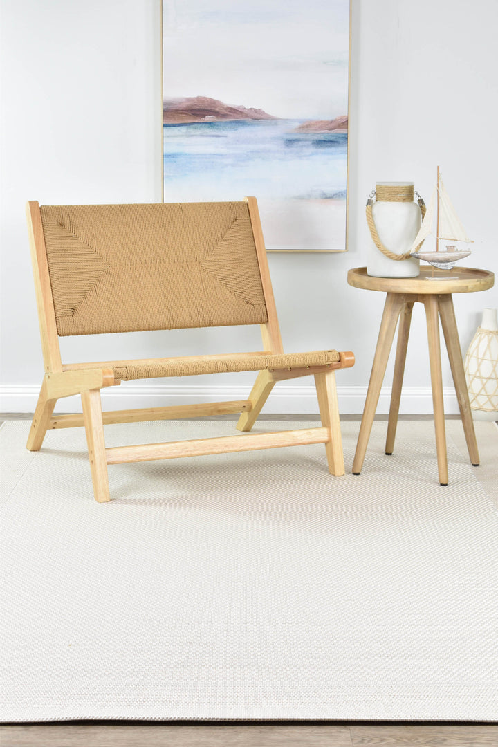 Outdoor INDOOR Sisal White - Ivory Rug 3900-069