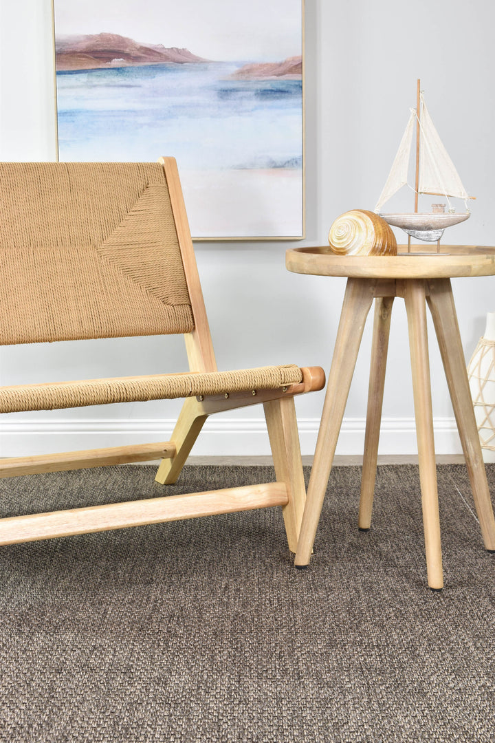 Outdoor INDOOR CHAR GREY FLOOR RUG