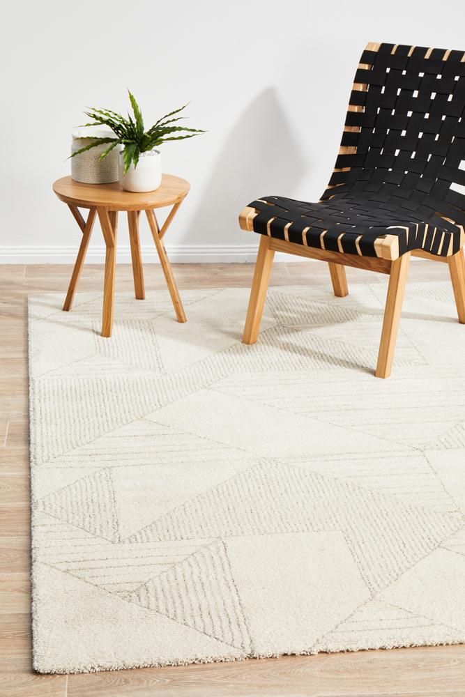 Berlin Contemporary Plush Natural Colored Area Rug - All Modern Design