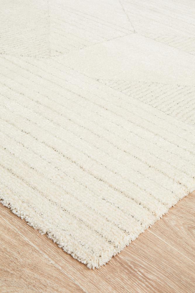 Berlin Contemporary Plush Natural Colored Area Rug - All Modern Design