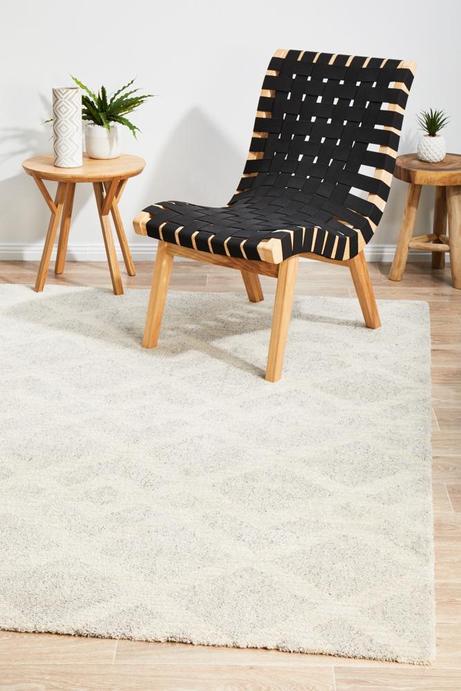 Berlin Double Diamond Contemporary Plush Pile Area Rug - All Modern Design
