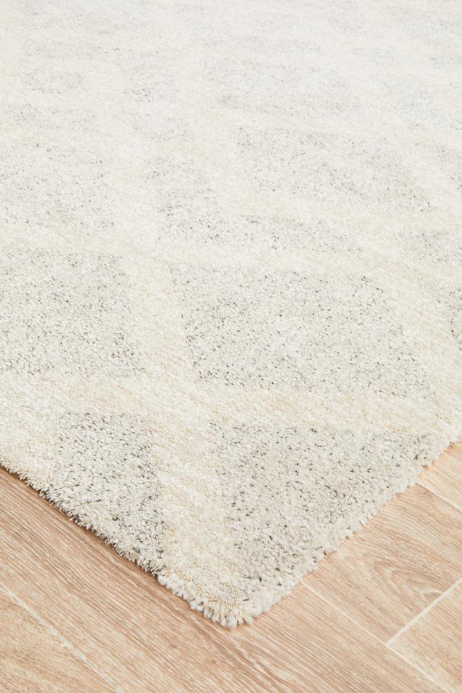 Berlin Double Diamond Contemporary Plush Pile Area Rug - All Modern Design