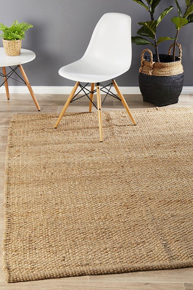 Larnia Contemporary Handmade Weave Natural Rug - All Modern Design
