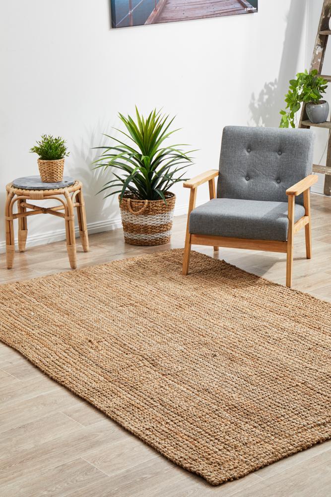 Larnia Contemporary Handmade Natural Rug - All Modern Design