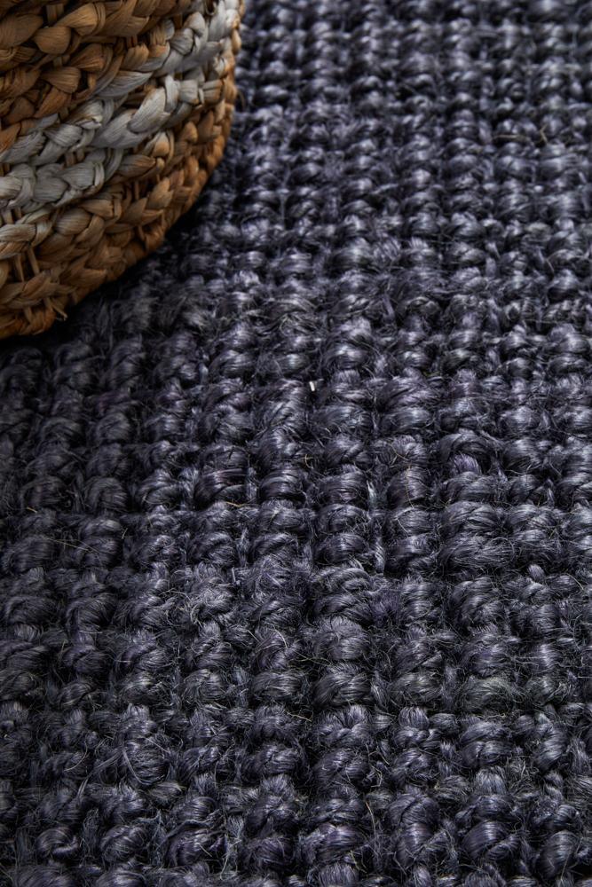 Jasmine Navy Jute Rug - All Modern Design