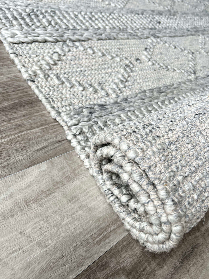 Handwoven Floor Grey Floor