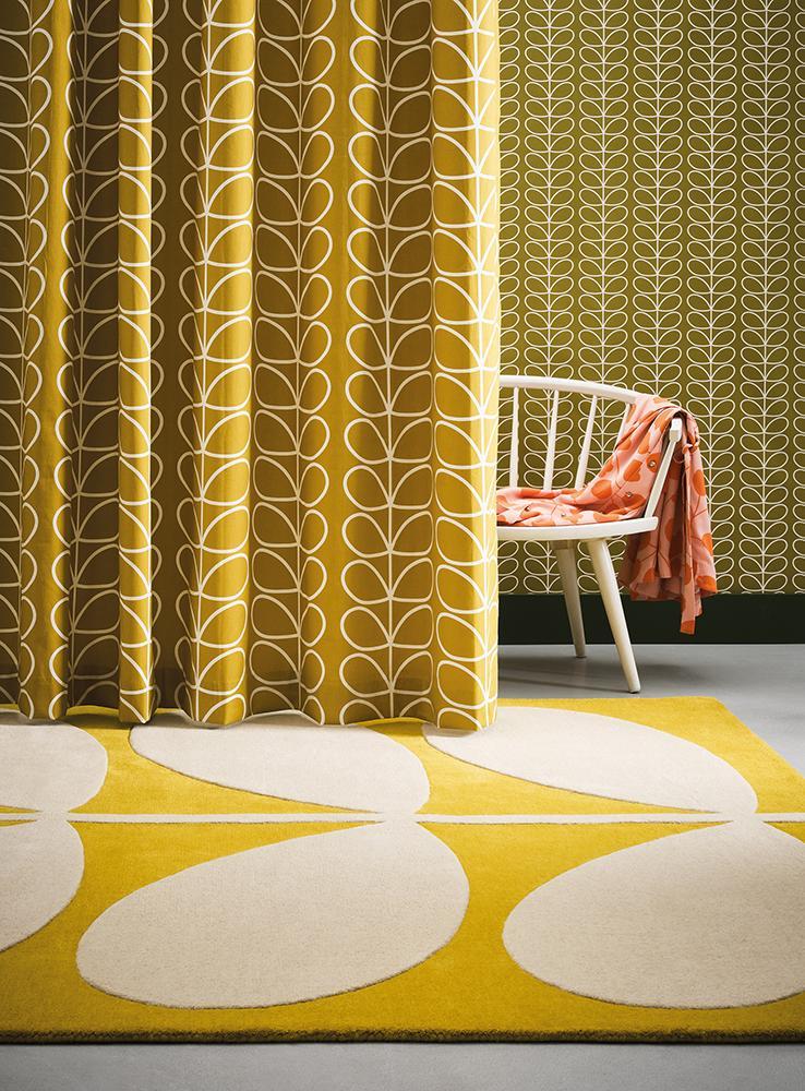 Orla Kiely Yellow Stem 059306 Rug