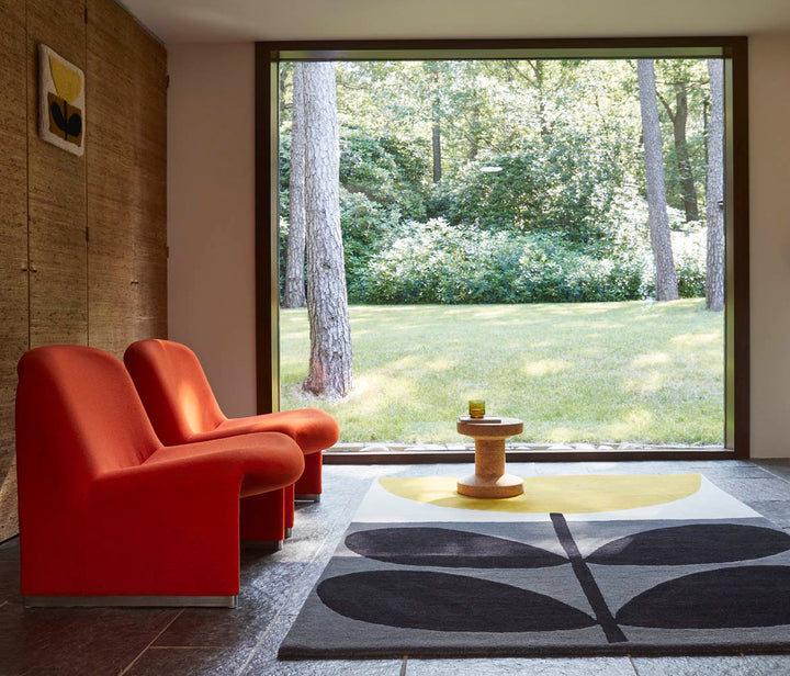 Orla Kiely Flower Stem Granite 59806