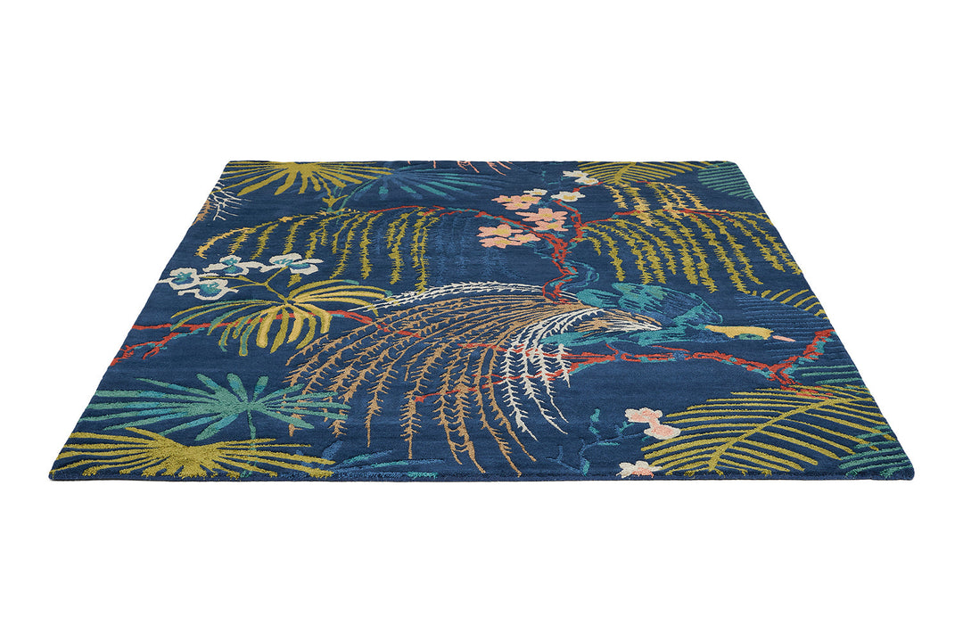 Sanderson Rain Forest Tropical Night 050708 Rug
