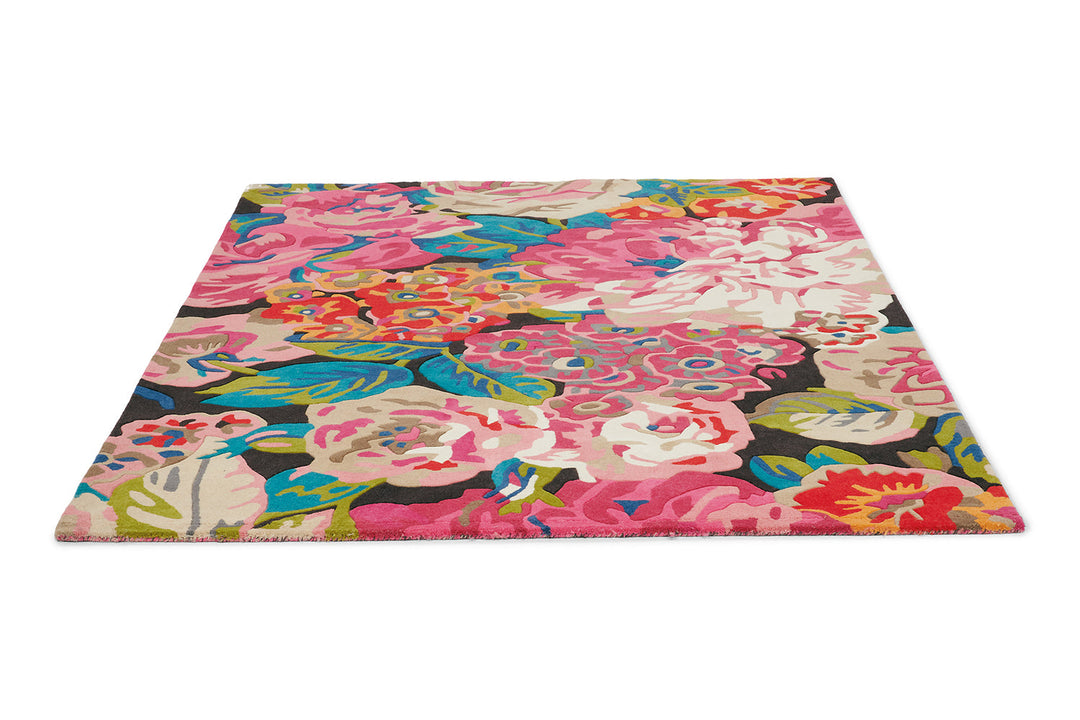 Sanderson Rose & Peony Cerise 45005 Rug