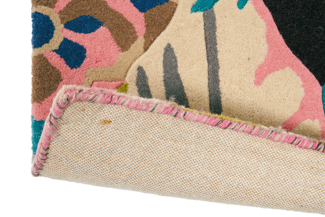 Sanderson Rose & Peony Cerise 45005 Rug