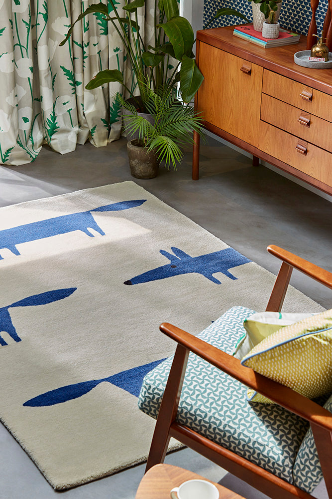 Scion Mr - Fox - Pebble Denim 025328 Rug