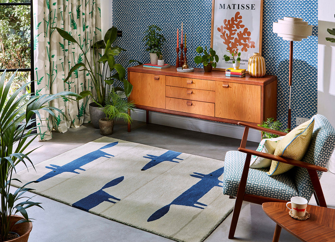 Scion Mr - Fox - Pebble Denim 025328 Rug