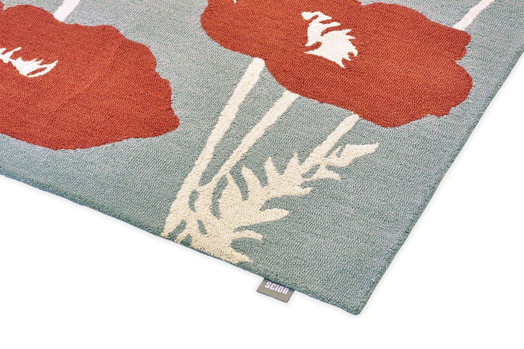 Scion Poppy Pop - Sage Poppy 124800 Rug